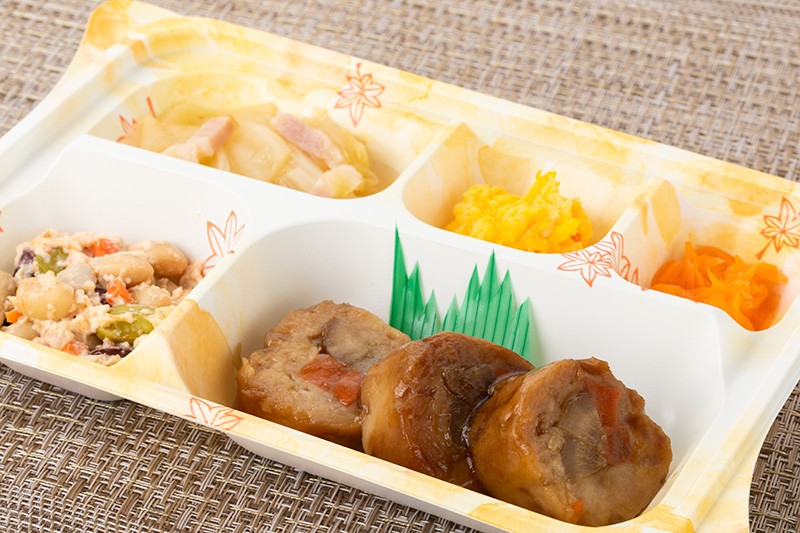 鶏肉の二色巻き