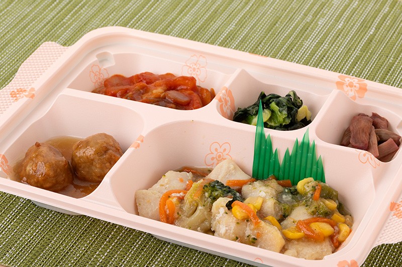 チキンと野菜のガーリック風味