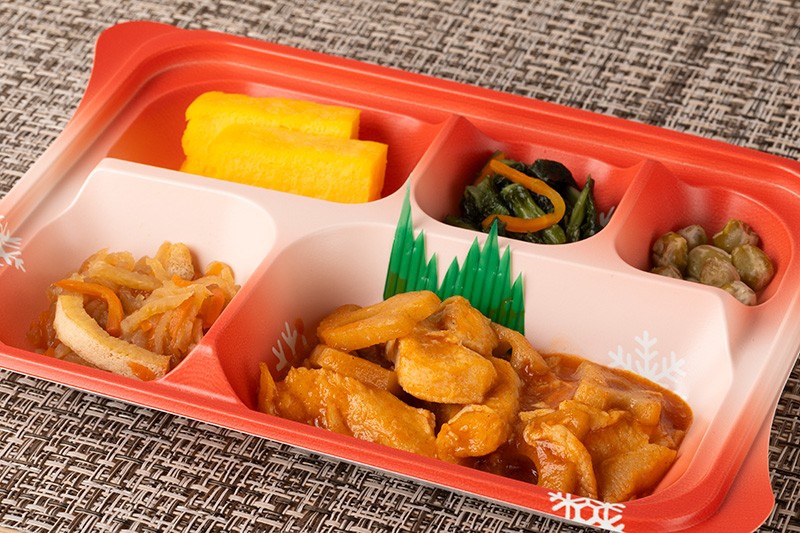 鶏肉と蓮根のチリソース