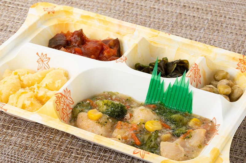 チキンと野菜のガーリック風味