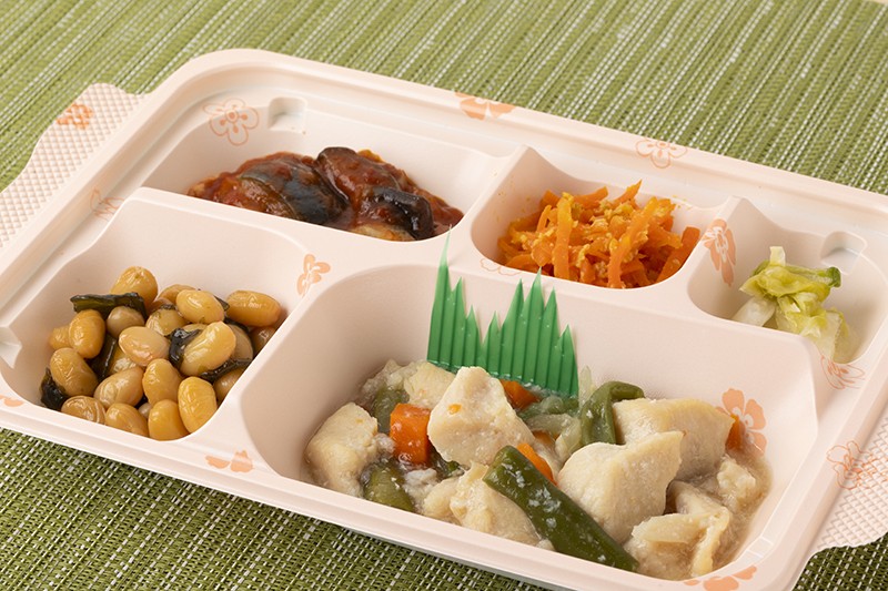 鶏肉とインゲンのオイスターソース