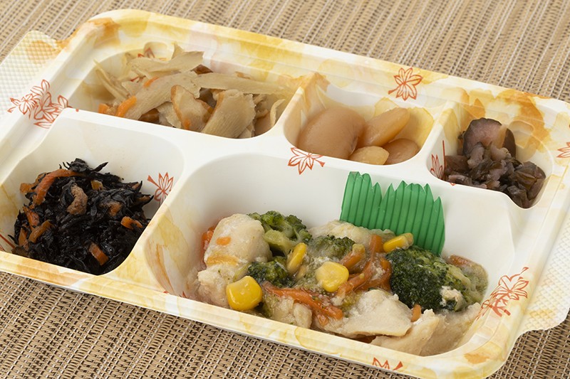 チキンと野菜のガーリック風味
