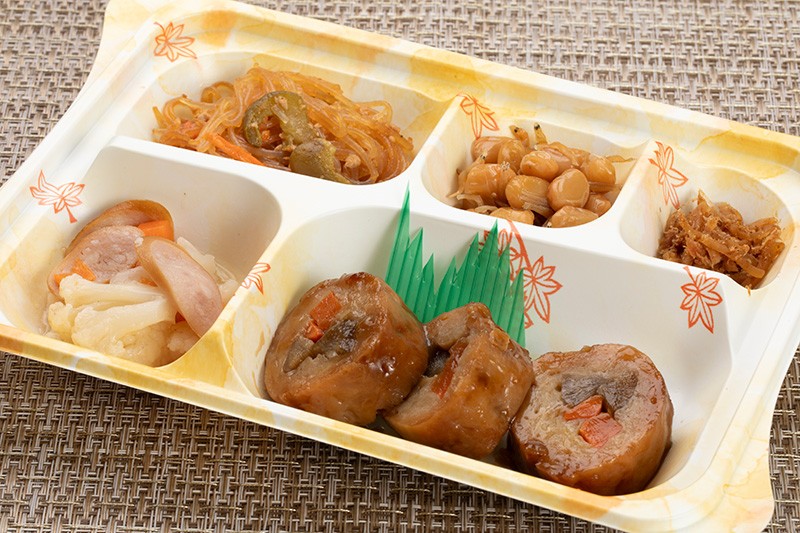 鶏肉の二色巻き