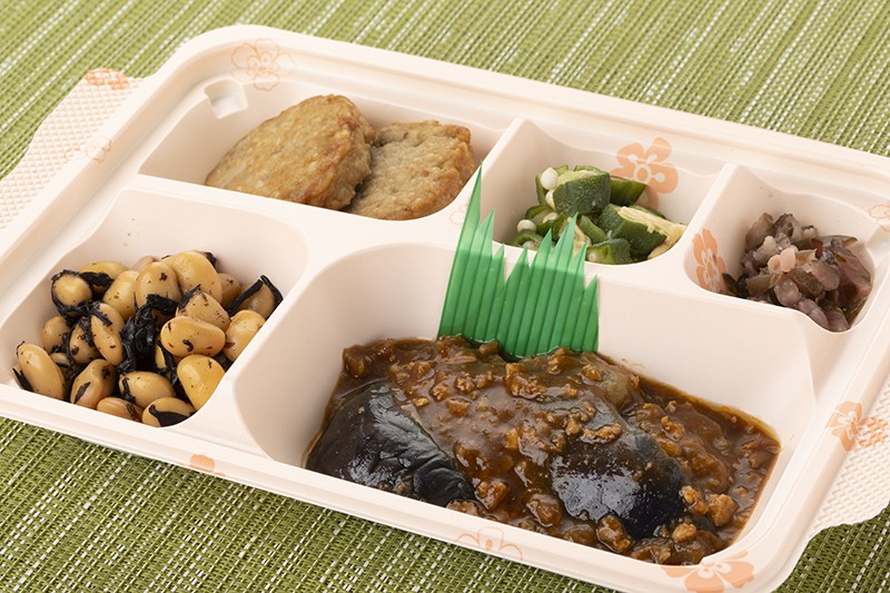 麻婆茄子（角一味噌）