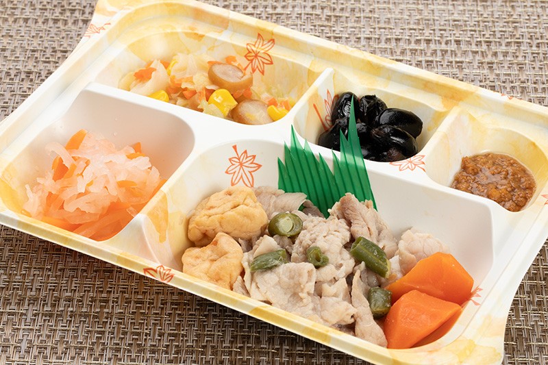 豚肉とがんもの含め煮