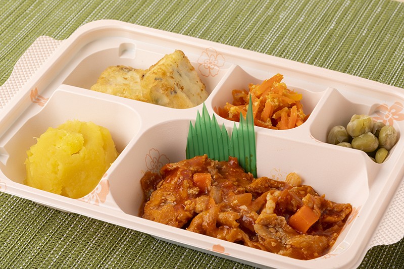 豚肉のトマトソース