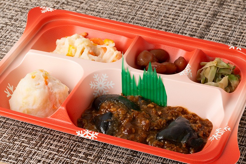 麻婆茄子（角一味噌）