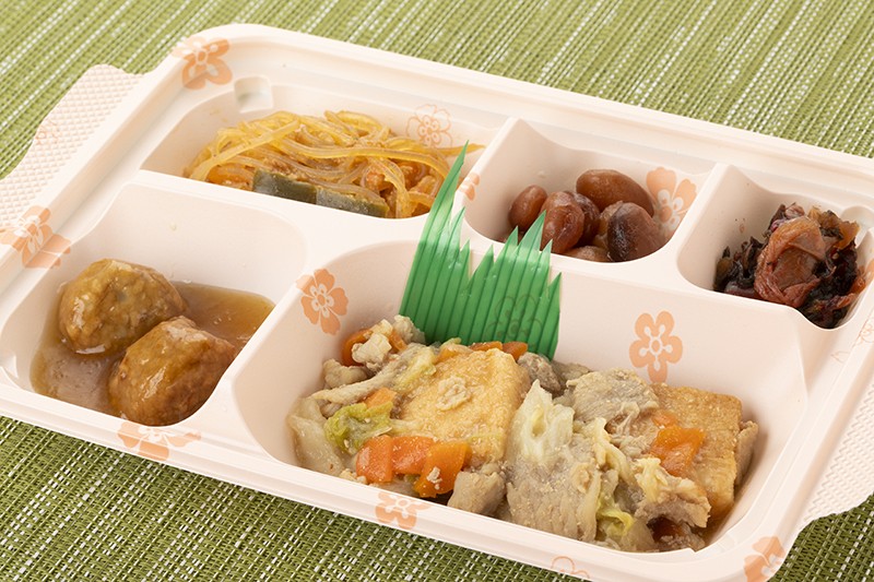 厚揚げと豚肉の中華仕立て