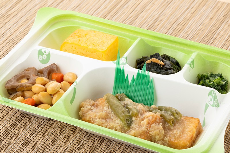 厚揚げの塩そぼろあん