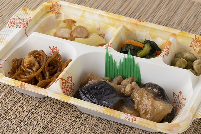 鶏肉と茄子の黒酢あん