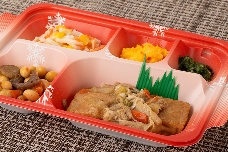 厚揚げと豚肉の中華仕立て