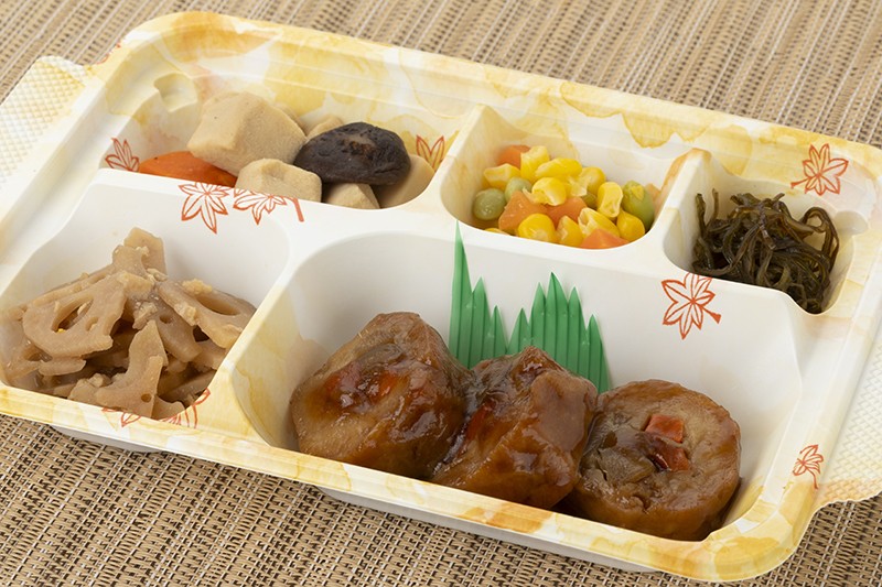 鶏肉の二色巻き