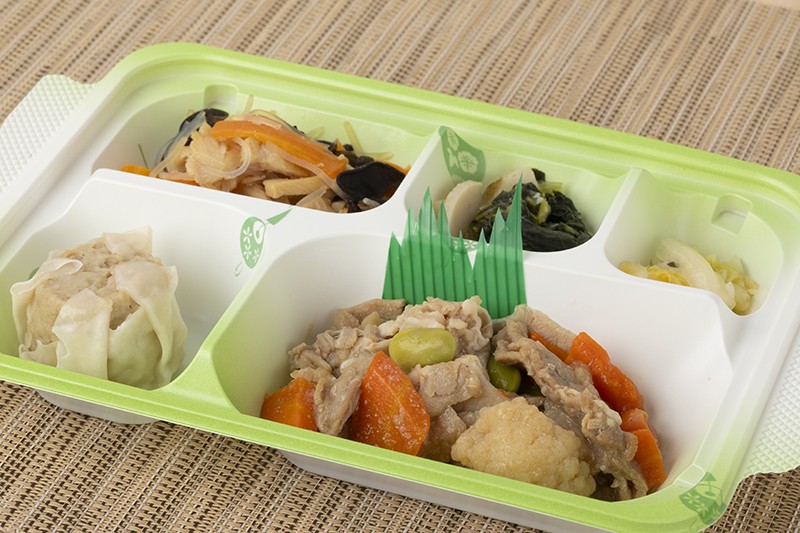 豚肉と野菜のガーリック風味