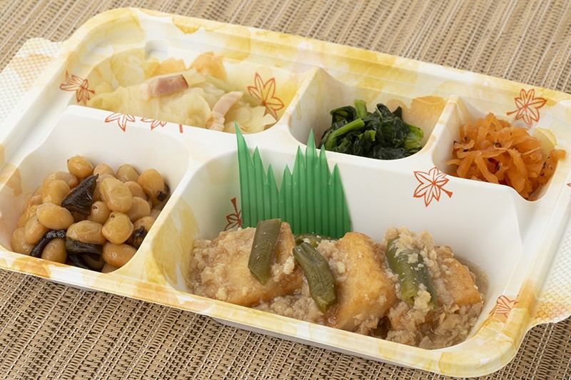 厚揚げの塩そぼろあん