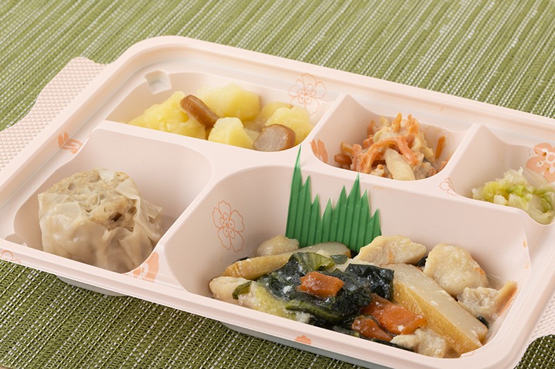 鶏肉としろ菜の旨煮