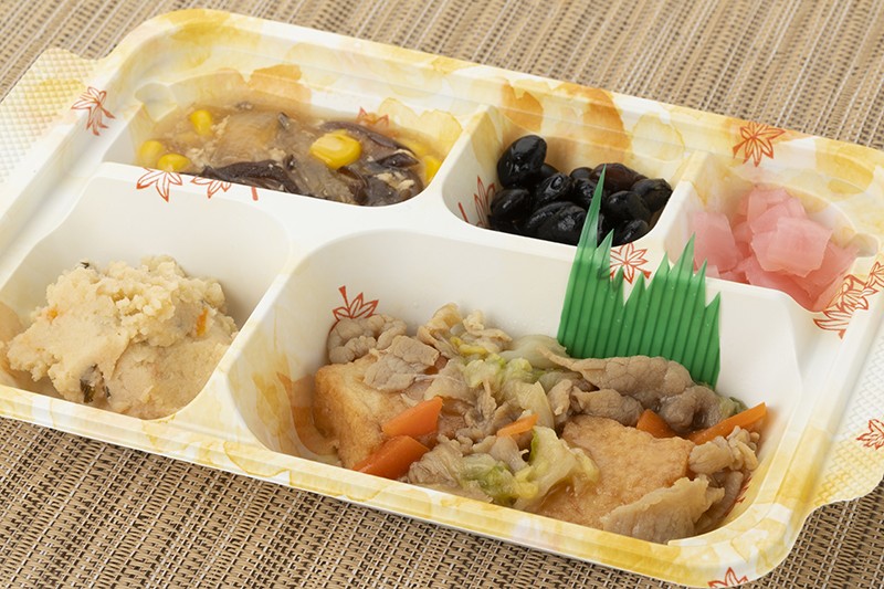 厚揚げと豚肉の中華仕立て