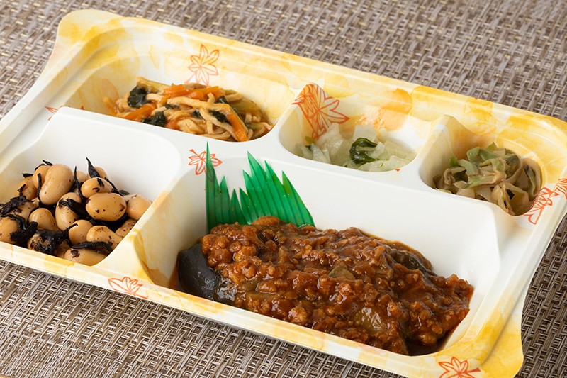 麻婆茄子（角一味噌）