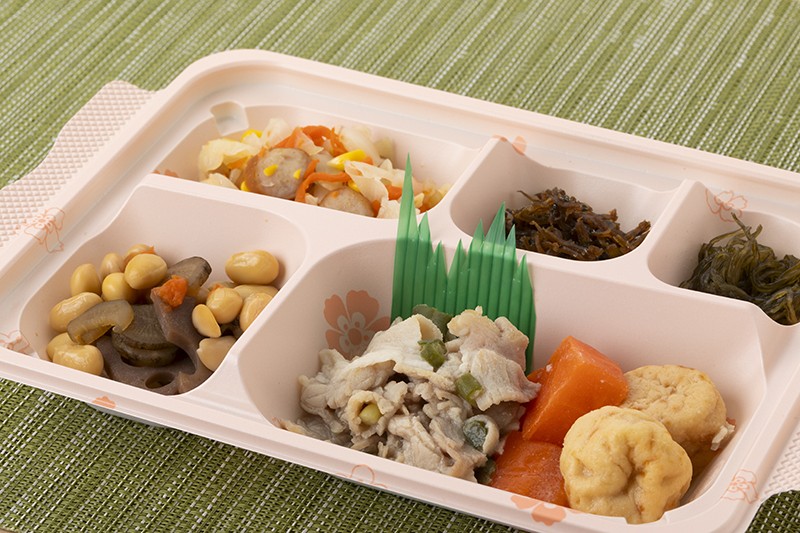 豚肉とがんもの含め煮